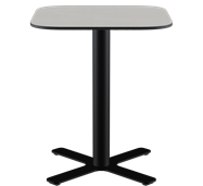 Black Plus Cafe Table - 60cm Rd